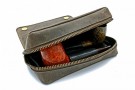 BARLEY Rattrays Leather products Combi Pouch for 2 pipes thumbnail