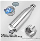 Steel Water Bottle Safe Money Box Secret Stash Spot Can thumbnail