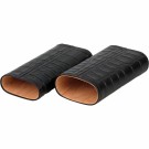 Cigaretui 3 sigarer Svart croco thumbnail